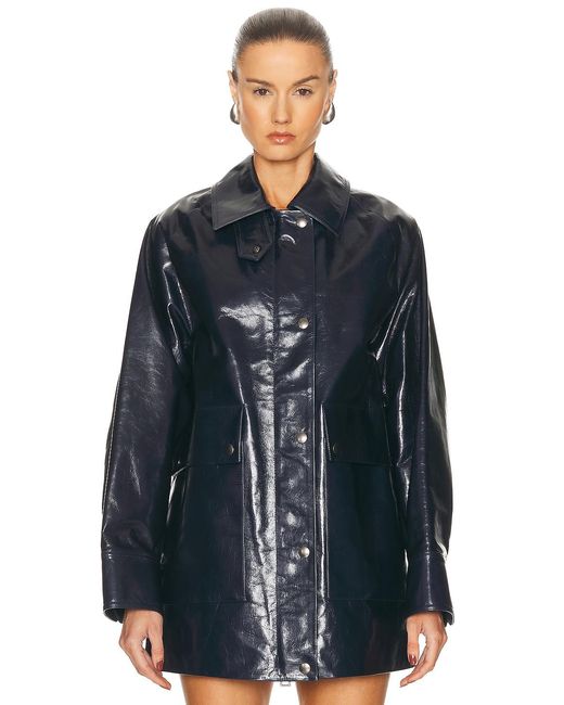 Brandon Maxwell Blue The Jesi Jacket