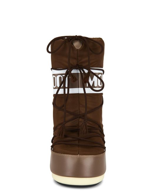 Moon Boot Brown Icon Nylon Boot for men