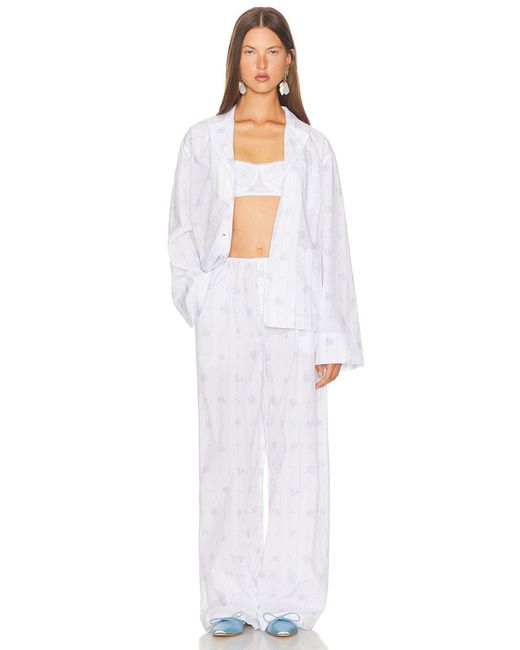 Helsa White Bra Top