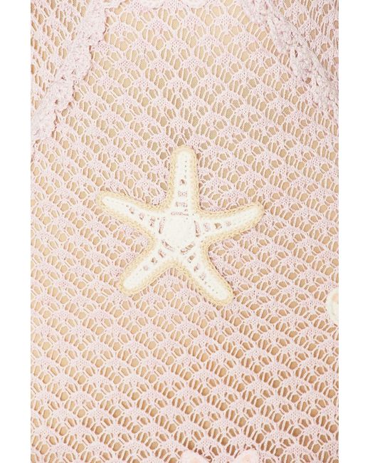 LoveShackFancy White Macie Dress