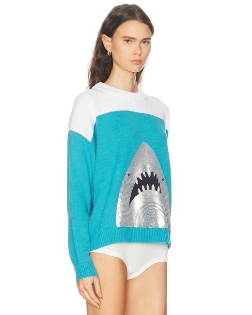 Staud Blue Reya Sweater