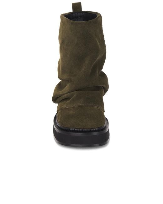 The Attico Brown Mini Robin Combat Boot