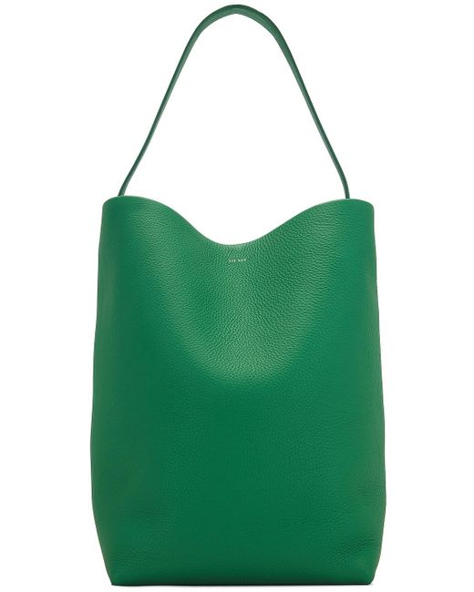 The Row Large Park Tote Bag in Green | Lyst