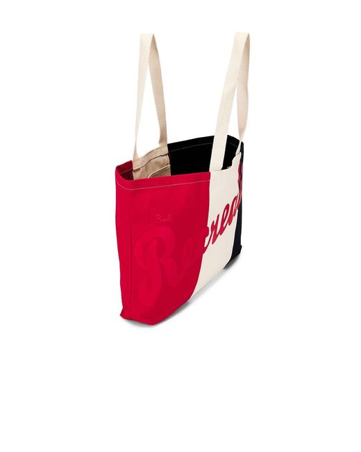 Bode Red Recreation Tote Bag