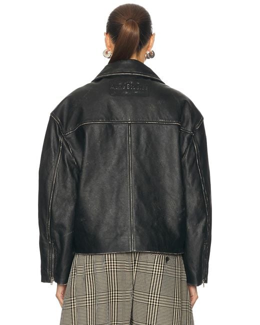 Acne Black Lilket Jacket