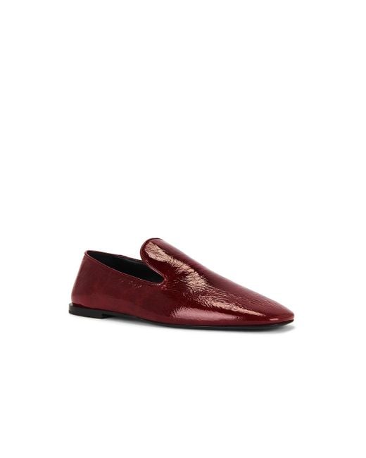 Jil Sander Red Loafer