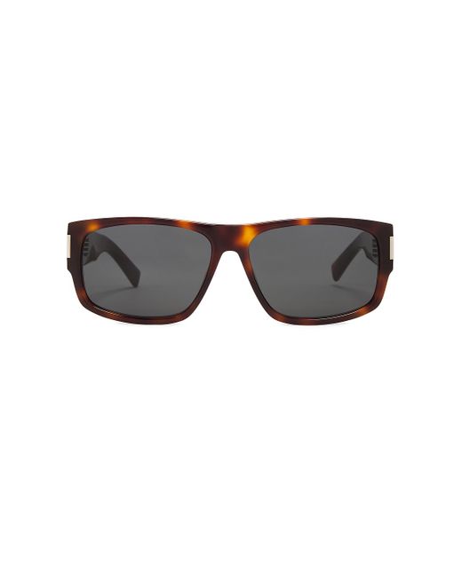 Saint Laurent Multicolor Rectangle Sunglasses for men