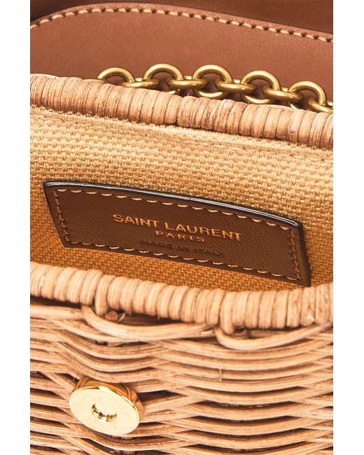 Saint Laurent White Micro June Box