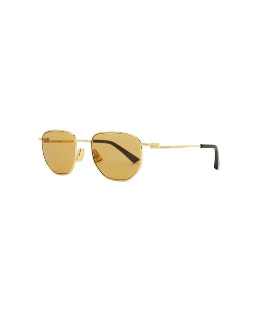 Bottega Veneta Multicolor Split Sunglasses
