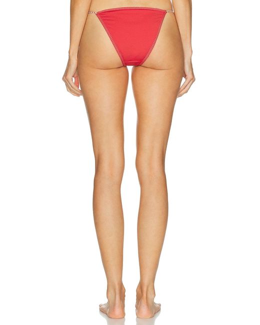 Solid & Striped Orange The Harlow Bikini Bottom