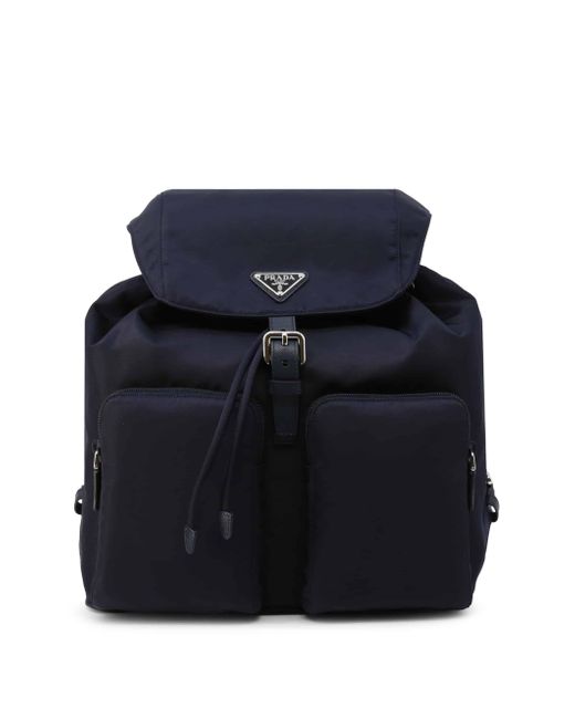 Prada Zainetto Tessuto Backpack in Blue - Save 53% | Lyst