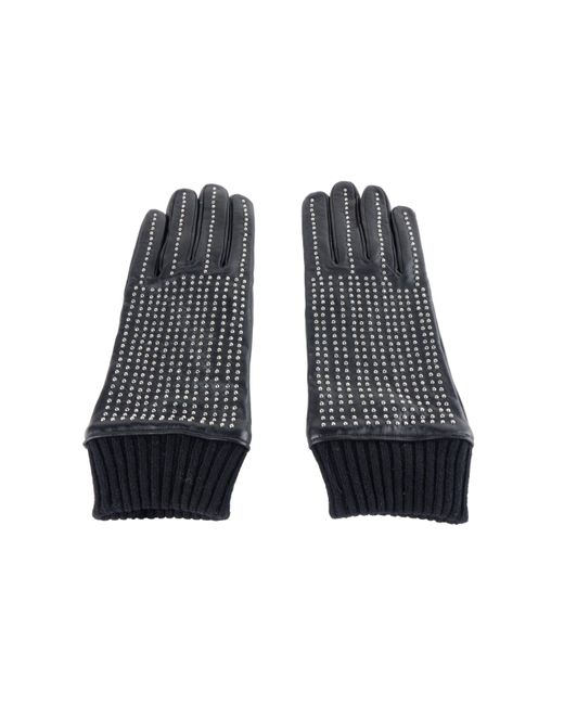 Class Roberto Cavalli Black Clt.003 Lamb Leather Gloves for Men - Lyst