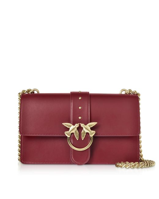 pinko love bag red