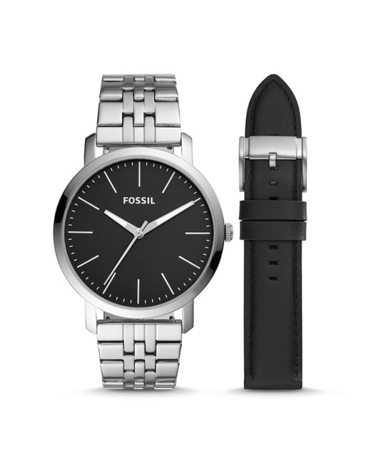 Fossil His And Her Lux Luther Three 