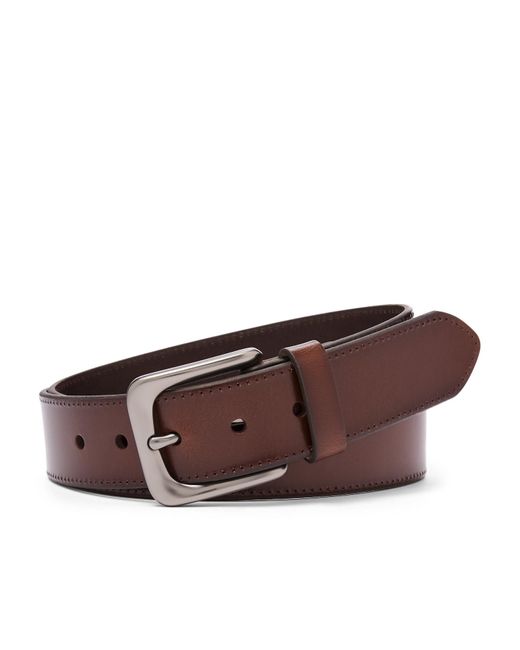 Fossil Leather Sheldon Belt in Brown for Men Lyst