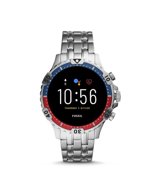fossil gen 5 smartwatch garrett hr