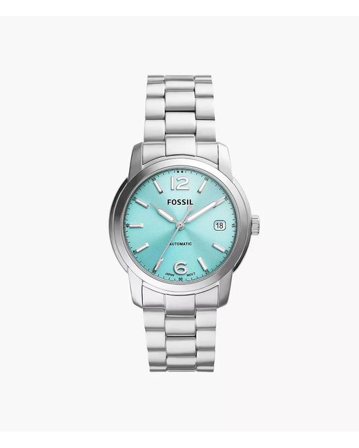 Fossil Blue Heritage Automatic Stainless Steel Watch
