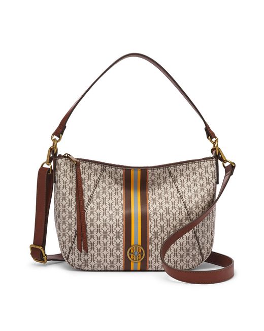 Fossil Skylar Crossbody in Brown Lyst