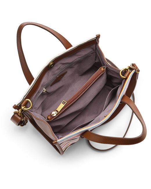 fossil kingston satchel