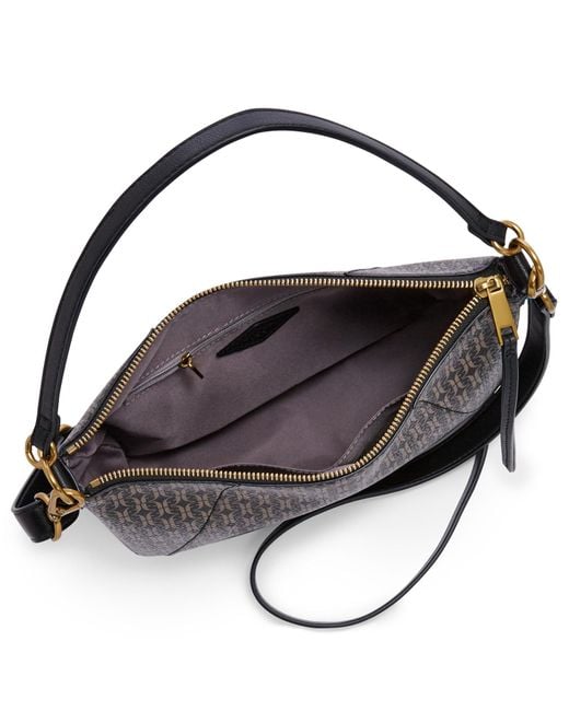 Fossil Skylar Crossbody in Black | Lyst