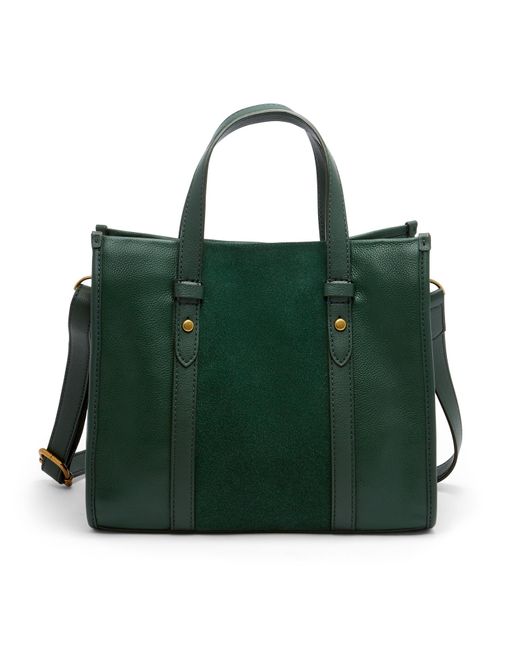Fossil Kingston Satchel in Green Lyst