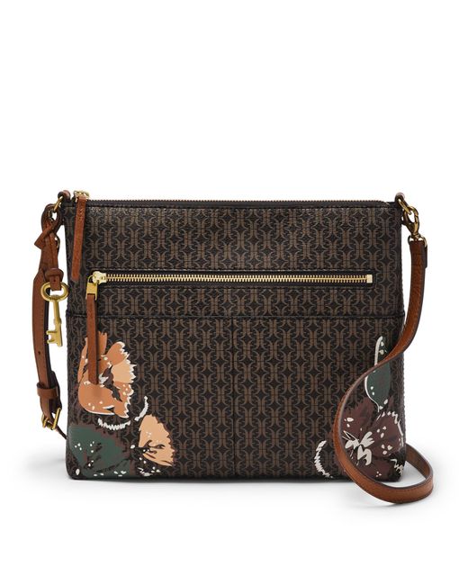 Fossil Fiona Crossbody in Black Lyst Canada