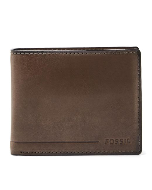 Fossil Allen Rfid Passcase Wallet 