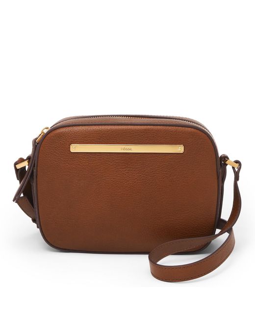 Fossil Liza Shoulder Bag in Brown Lyst