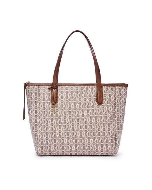 Fossil Sydney Faux Leather Tote Bag 