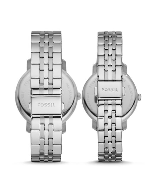 Fossil His And Her Lux Luther Three 