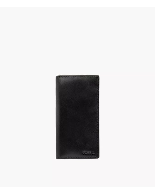 Fossil Black Derrick Executive for men