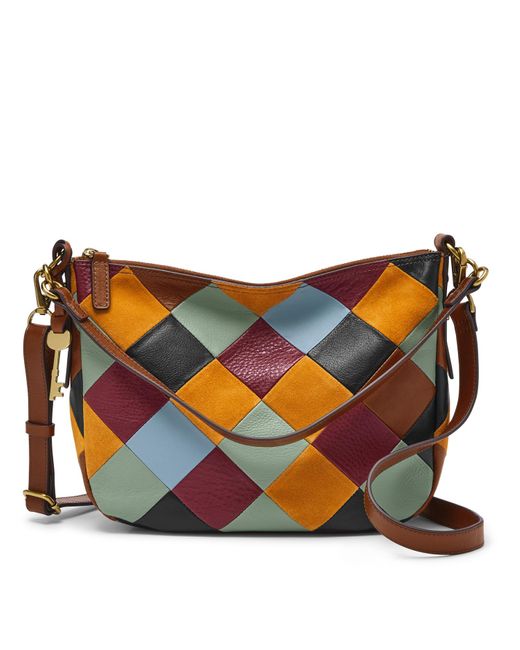 Fossil Women's Jolie Crossbody - Blue - Shoulder Bags