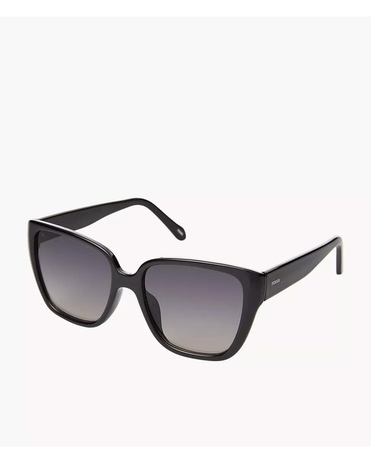 Fossil Black Square Sunglasses