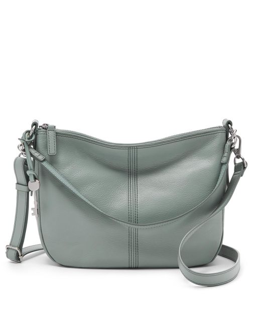 Fossil Leather Jolie Crossbody in Gray Lyst