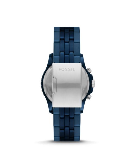 Fossil Fb-01 Chronograph Navy Ceramic 