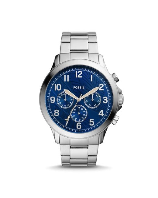 Fossil Yorke Multifunction Stainless 