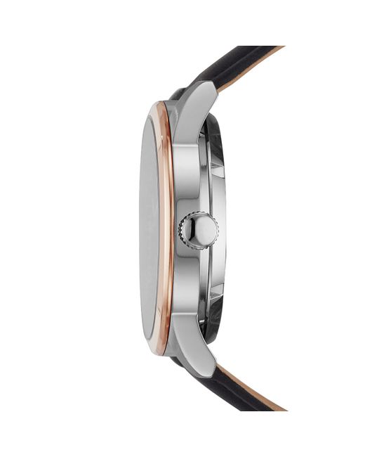 Fossil 48mm Flynn Automatic Black 