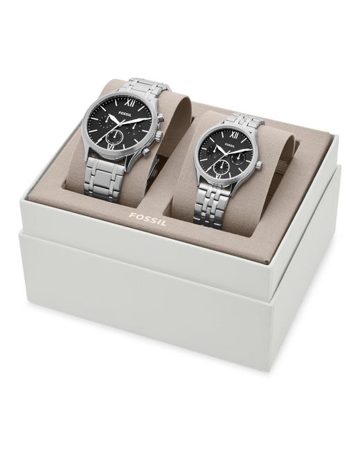 Fossil Satin His And Her Fenmore 