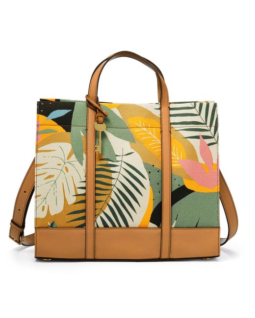 fossil women's carmen shopper