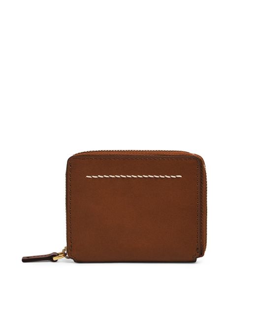 Fossil Westover Card Case in Brown Lyst