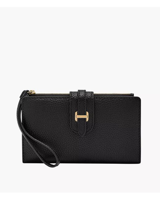 Fossil Black Emery Tech Wallet