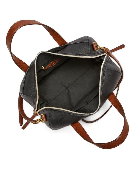 fossil sydney satchel