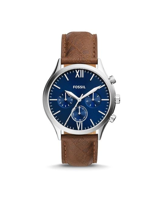 fossil bq2364 fenmore analog watch for men