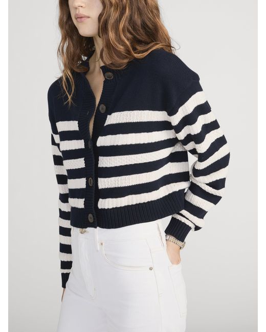 FRAME Blue The Variation Femme Cardigan