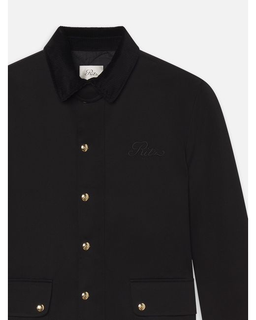 FRAME Black The Ritz Hunting Jacket