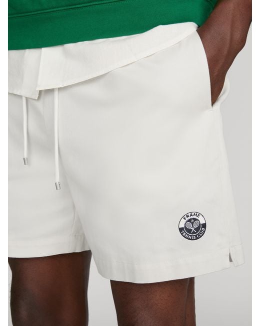 FRAME Natural Cotton Shorts for men