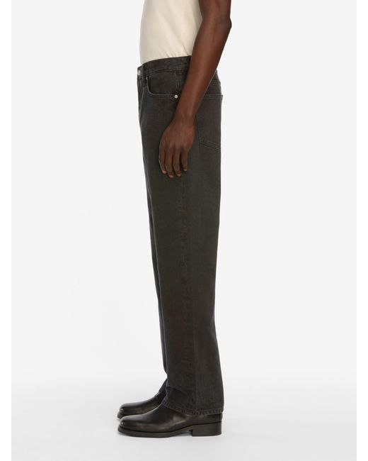 FRAME Black Relaxed Jean for men