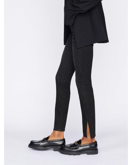 FRAME Black Le Shape High Skinny