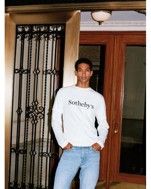 FRAME White Sotheby's Classic Tee