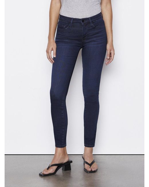 frame le skinny de jeanne crop